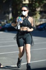 CHARLI CXC Hheading to a Sance Studio in Los Angeles 02/26/2021