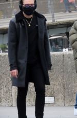 CHARLOTTE GAINSBOURG Out with Her Dog in Paris 02/03/2021