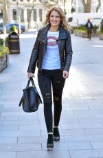 CHARLOTTE HWKINS at Global Studios in London 02/26/2021
