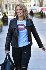 CHARLOTTE HWKINS at Global Studios in London 02/26/2021