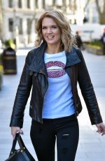 CHARLOTTE HWKINS at Global Studios in London 02/26/2021