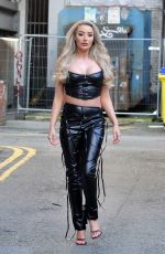 CHLOE CROWHURST Arrives at a Photoshoot in Manchester 02/01/2021