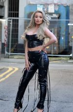 CHLOE CROWHURST Arrives at a Photoshoot in Manchester 02/01/2021
