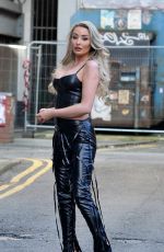 CHLOE CROWHURST Arrives at a Photoshoot in Manchester 02/01/2021