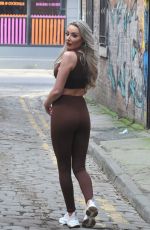 CHLOE CROWHURST in Tights Out in Manchester 02/07/2021