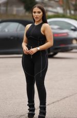 CHLOE MEADOWS, GEORGIA KOUSOULOU, CHLOE BROCKETT, AMY CHILDS, CLELIA THEODUROU, CHLOE SIMS, SAFFRON LEMPRIERE, COURTNEY GREEN, KELSEY STRATFORD, ELLA RAE, NICOLE BASS and FRANKIE SIMS at Sugar Hut club in Brentwood 02/22/2021