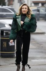 CHLOE MEADOWS, GEORGIA KOUSOULOU, CHLOE BROCKETT, AMY CHILDS, CLELIA THEODUROU, CHLOE SIMS, SAFFRON LEMPRIERE, COURTNEY GREEN, KELSEY STRATFORD, ELLA RAE, NICOLE BASS and FRANKIE SIMS at Sugar Hut club in Brentwood 02/22/2021