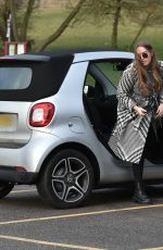 CHLOE ROSS Out in Her Electric Smart in Chigwell 02/18/2021