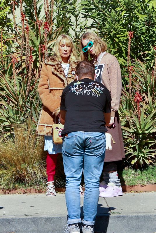 CHLOE SEVIGNY and KIM GORDON at a Photoshoot in Los Angeles 02/18/2021