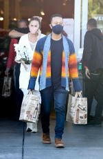 CHRISSY TEIGEN and John Legend Leaves Bristol Farms in Beverly Hills 02/12/2021