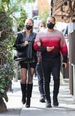 CHRISSY TEIGEN and John Legend Out in Beverly Hills 02/01/2021