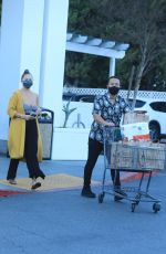 CHRISSY TEIGEN and John Legend Shopping at Bristol Farms in Beverly Hills 02/23/2021