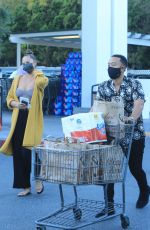 CHRISSY TEIGEN and John Legend Shopping at Bristol Farms in Beverly Hills 02/23/2021