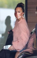 CHRISSY TEIGEN in a Denim Shorts Out in Los Angeles 02/11//2021