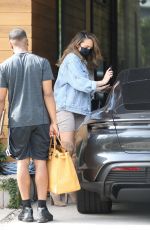 CHRISSY TEIGEN in Thigh-high Boots Out in Los Angeles 02/13/2021