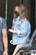 CHRISSY TEIGEN in Thigh-high Boots Out in Los Angeles 02/13/2021
