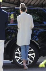 CHRISSY TEIGEN Leaves Wolfgang Puck at Hotel Bel-Air 02/22/2021