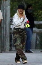 CHRISTINA AGUILERA at Everglades Alligator Farm in Florida 02/13/2021