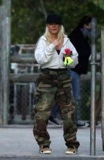 CHRISTINA AGUILERA at Everglades Alligator Farm in Florida 02/13/2021