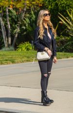 CHRISTINA ANSTEAD Out Filming in Orange County 02/10/2021