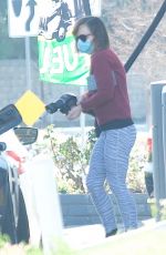CHRISTINA RICCI at a Gas Station in Calabasas 02/04/2021