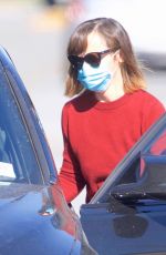 CHRISTINA RICCI at a Gas Station in Calabasas 02/04/2021