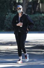CHRISTINA SCHWARZENEGGER Leaves Tennis Practice in Brentwood 02/22/2021