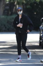CHRISTINA SCHWARZENEGGER Leaves Tennis Practice in Brentwood 02/22/2021