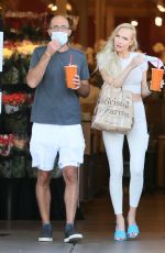 CHRISTINE QUINN Out Shopping in Los Angeles 02/11/2021