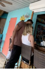 CLARE CRAWLEY at a Bar in Florida 02/16/2021
