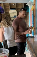 CLARE CRAWLEY at a Bar in Florida 02/16/2021
