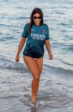 CLAUDIA ROMANI at Beach in Miami 02/18/2021