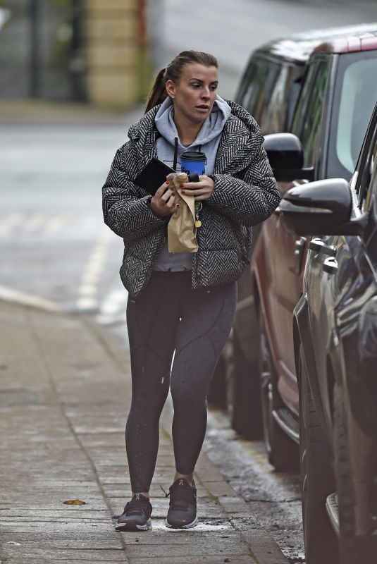 COLEEN ROONEY Out for Coffee in Alderley Edge 02/03/2021