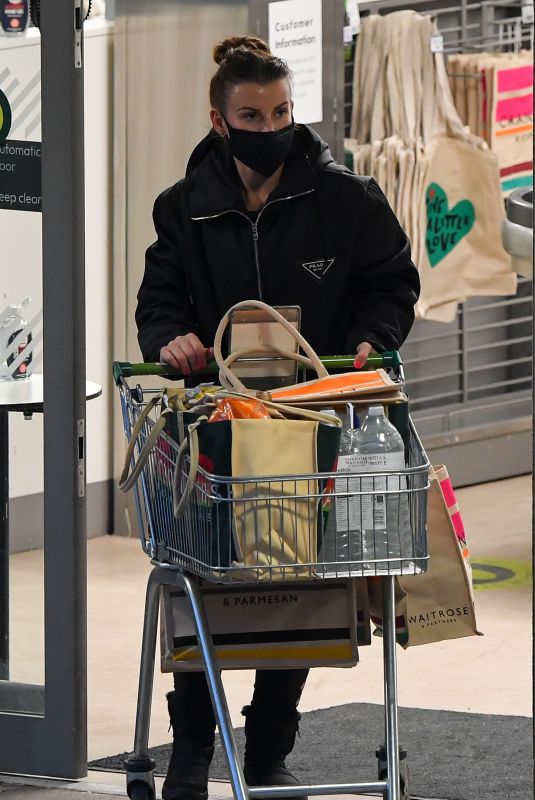 COLEEN ROONEY Out Shopping in Cheshire 02/10/2021