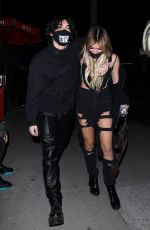 CYNTHIA PARKER at BOA Steakhouse in West Hollywood 02/04/2021