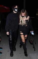 CYNTHIA PARKER at BOA Steakhouse in West Hollywood 02/04/2021