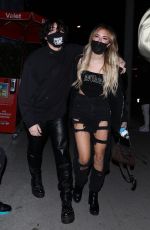 CYNTHIA PARKER at BOA Steakhouse in West Hollywood 02/04/2021