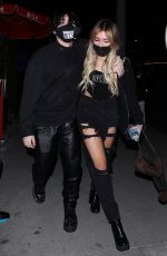 CYNTHIA PARKER at BOA Steakhouse in West Hollywood 02/04/2021