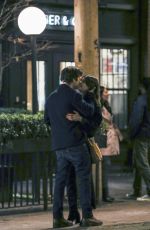 DAISY EDGAR JONES and Sebastian Stan Kissing on the Set of Fresh in Vancouver 02/10/2021