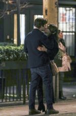 DAISY EDGAR JONES and Sebastian Stan Kissing on the Set of Fresh in Vancouver 02/10/2021