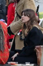 DAISY EDGAR-JONES on the Set of Fresh in Vancouver 02/17/2021