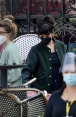DAKOTA JOHNSON on the Set of Am I Ok in Los Angeles 02/03/2021