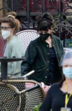 DAKOTA JOHNSON on the Set of Am I Ok in Los Angeles 02/03/2021