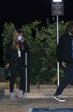 DANIELLA GRACE Arrives at Nobu in Malibu 02/18/2021