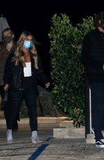 DANIELLA GRACE Arrives at Nobu in Malibu 02/18/2021