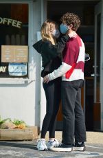 DELILAH HAMLIN and Eyal Booker Out for Coffee in West Hollywood 02/12/2021