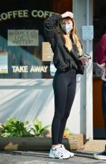 DELILAH HAMLIN and Eyal Booker Out for Coffee in West Hollywood 02/12/2021
