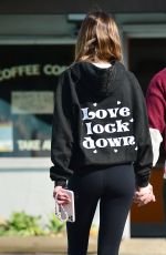 DELILAH HAMLIN and Eyal Booker Out for Coffee in West Hollywood 02/12/2021