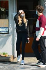 DELILAH HAMLIN and Eyal Booker Out for Coffee in West Hollywood 02/12/2021