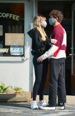 DELILAH HAMLIN and Eyal Booker Out for Coffee in West Hollywood 02/12/2021
